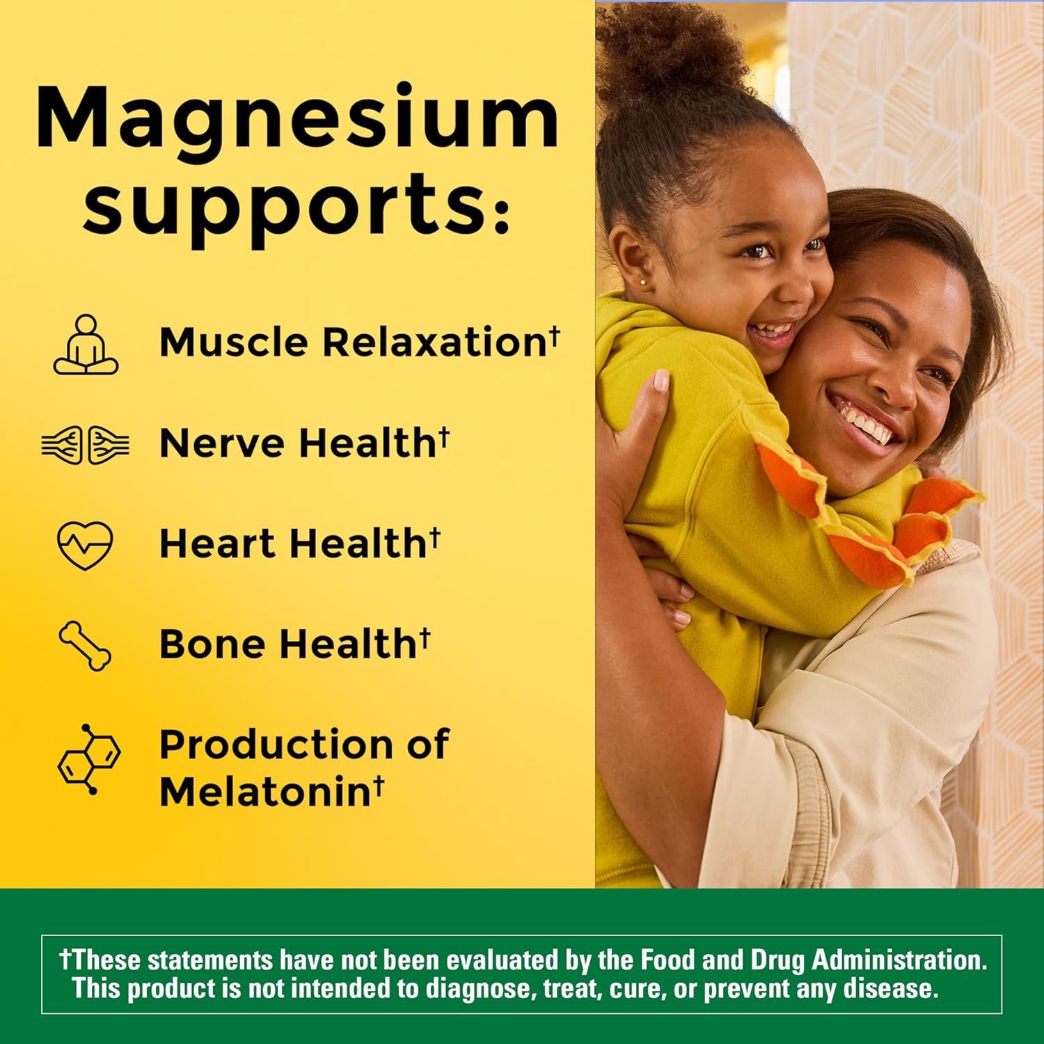 Nature Made Magnesium Oxide 400 mg Softgels, Extra Strength Magnesium Supplements for Men and Women, Support for Muscle, Nerve, Bone and Heart, 60 Day Supply - Image 2