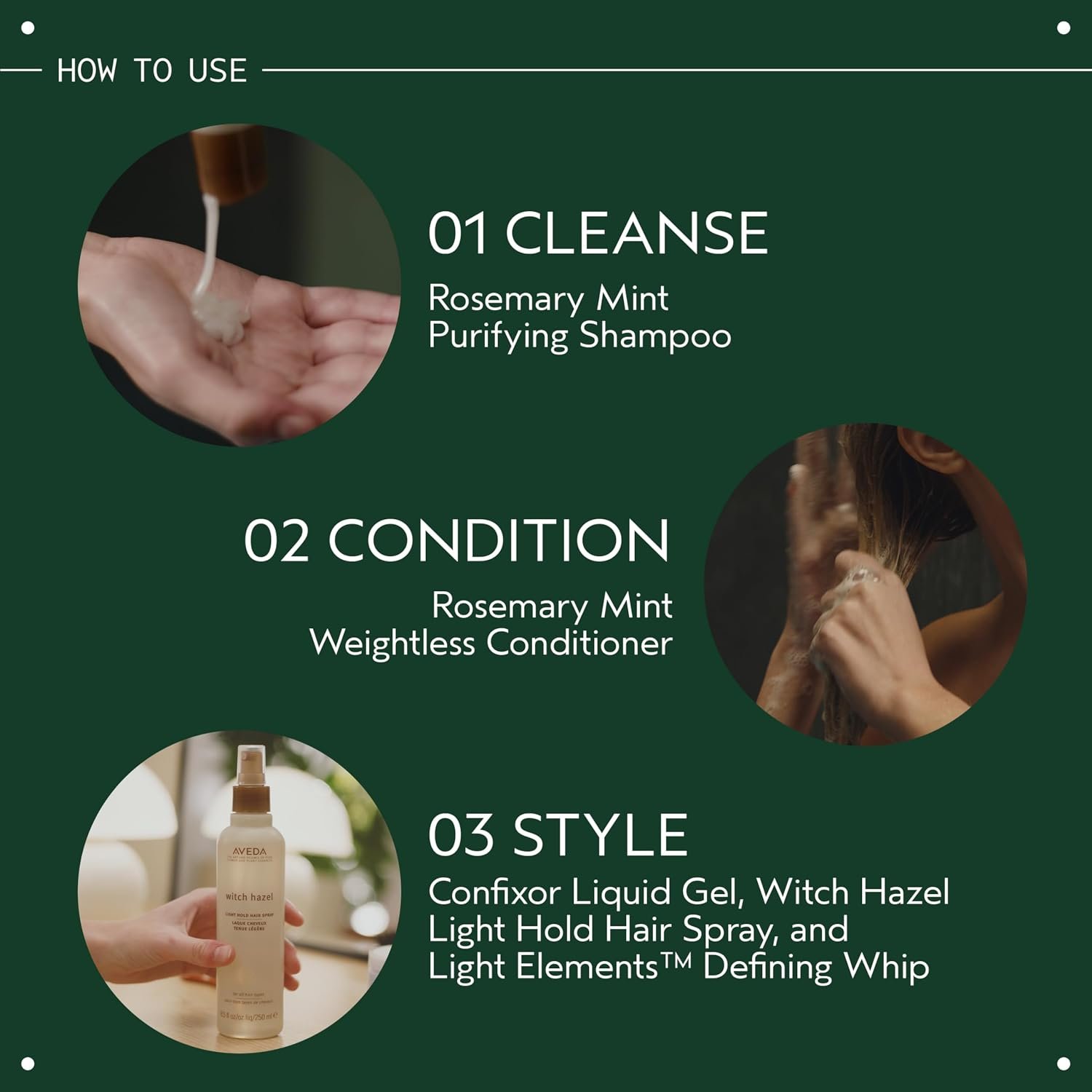 Aveda Rosemary Mint Purifying Shampoo | Clarifying Shampoo | Gently Removes Buildup, Adds Shine | For Normal to Oily Hair, Fine to Medium Hair Types | Invigorating Aroma| 97% Naturally Derived - Image 5