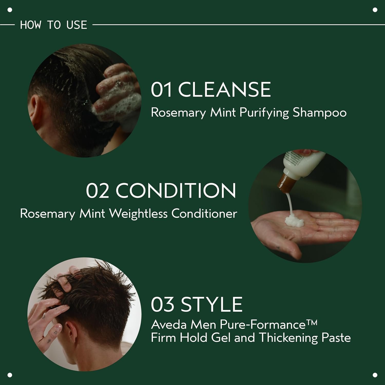 Aveda Rosemary Mint Purifying Shampoo | Clarifying Shampoo | Gently Removes Buildup, Adds Shine | For Normal to Oily Hair, Fine to Medium Hair Types | Invigorating Aroma| 97% Naturally Derived - Image 7