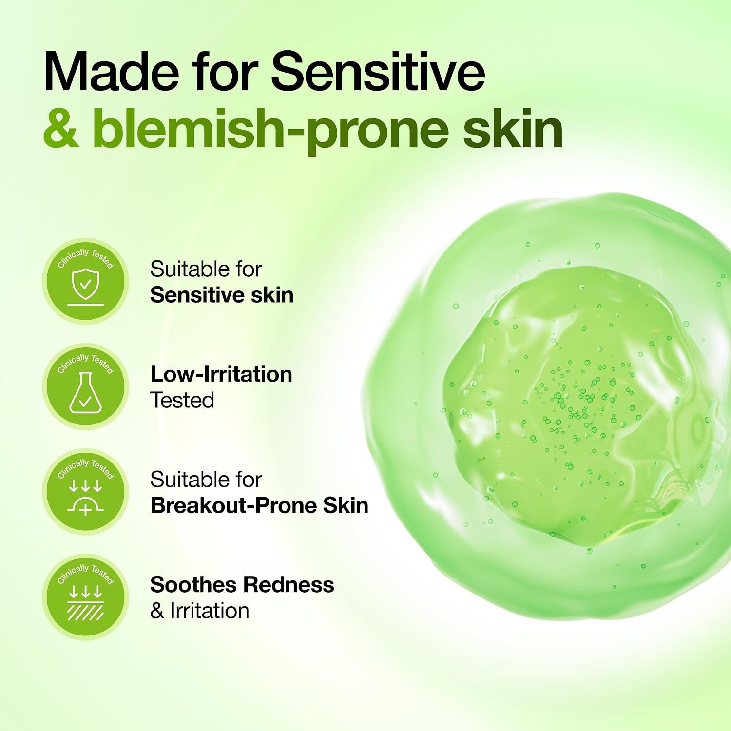 Anua Azelaic Acid 10 Hyaluron Redness Soothing Serum, Facial Serum for Blemish-Prone & Oily-Prone Skin, Lightweight & Hydrating Blemish Care, Hyaluronic Acid, Korean Skincare, 1.01 fl oz. - Image 4