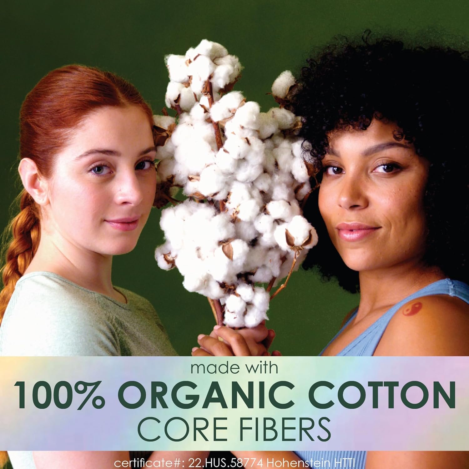 L. Tampons, Made with Organic Cotton, Super/Super Plus Absorbency, Multipack, Made Without Synthetic Pesticides, Rayon or Fragrances, Applicator Made Without BPA, Leak-Stopping Design, 36 Count - Image 7