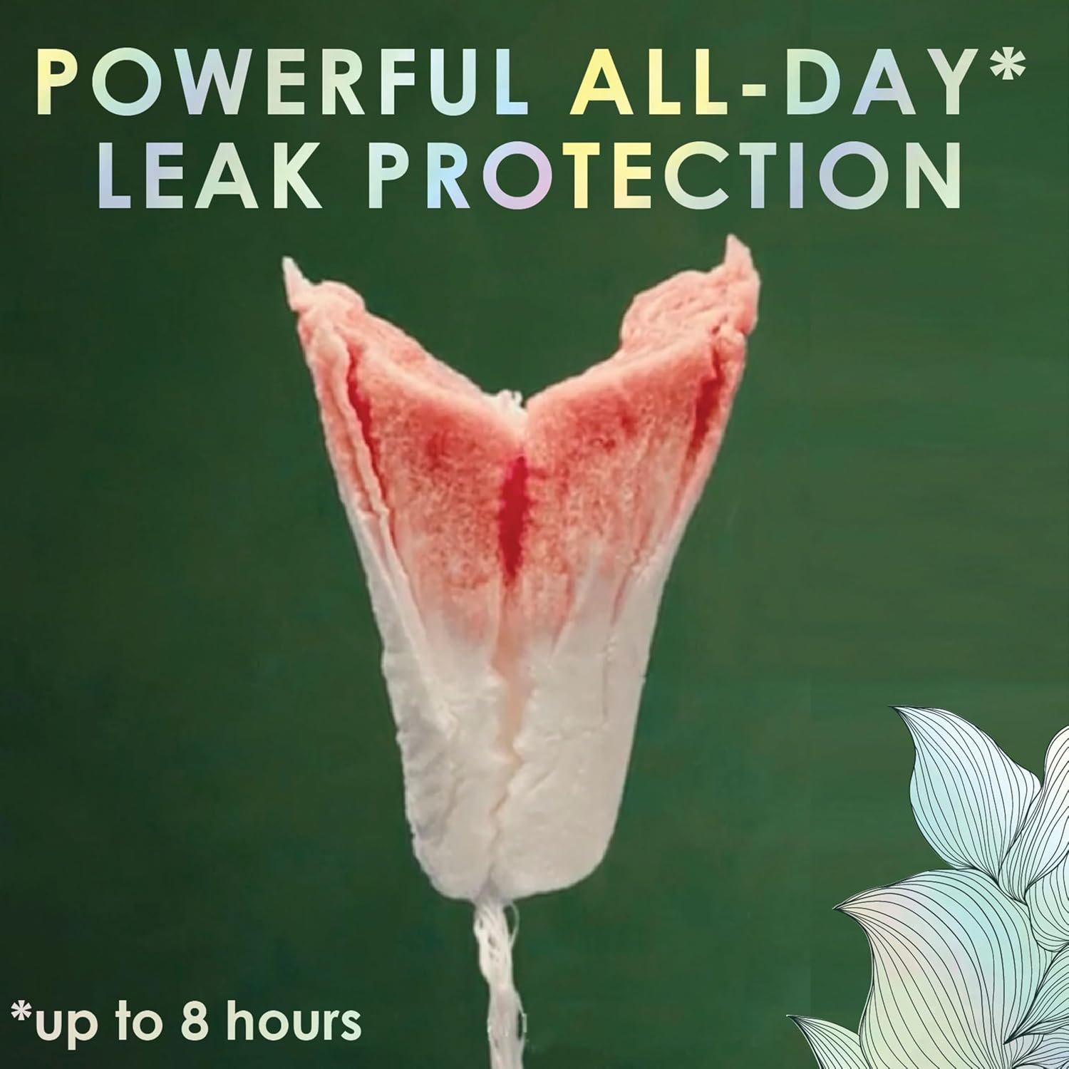 L. Tampons, Made with Organic Cotton, Super/Super Plus Absorbency, Multipack, Made Without Synthetic Pesticides, Rayon or Fragrances, Applicator Made Without BPA, Leak-Stopping Design, 36 Count - Image 9