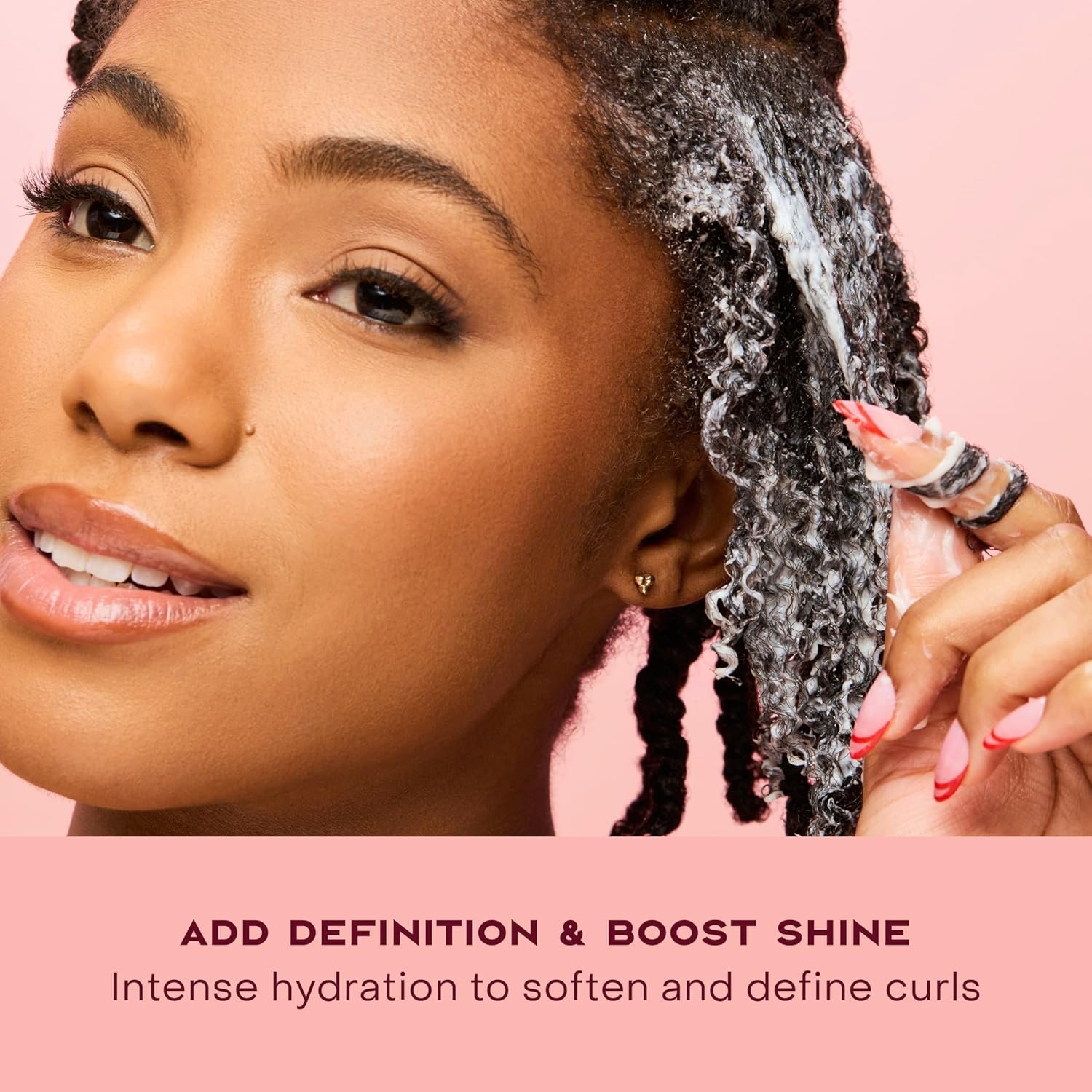 SheaMoisture Curl Enhancing Smoothie Hair Cream Coconut and Hibiscus for Thick, Curly Hair Sulfate Free and Paraben Free Curl Cream 20 oz - Image 10