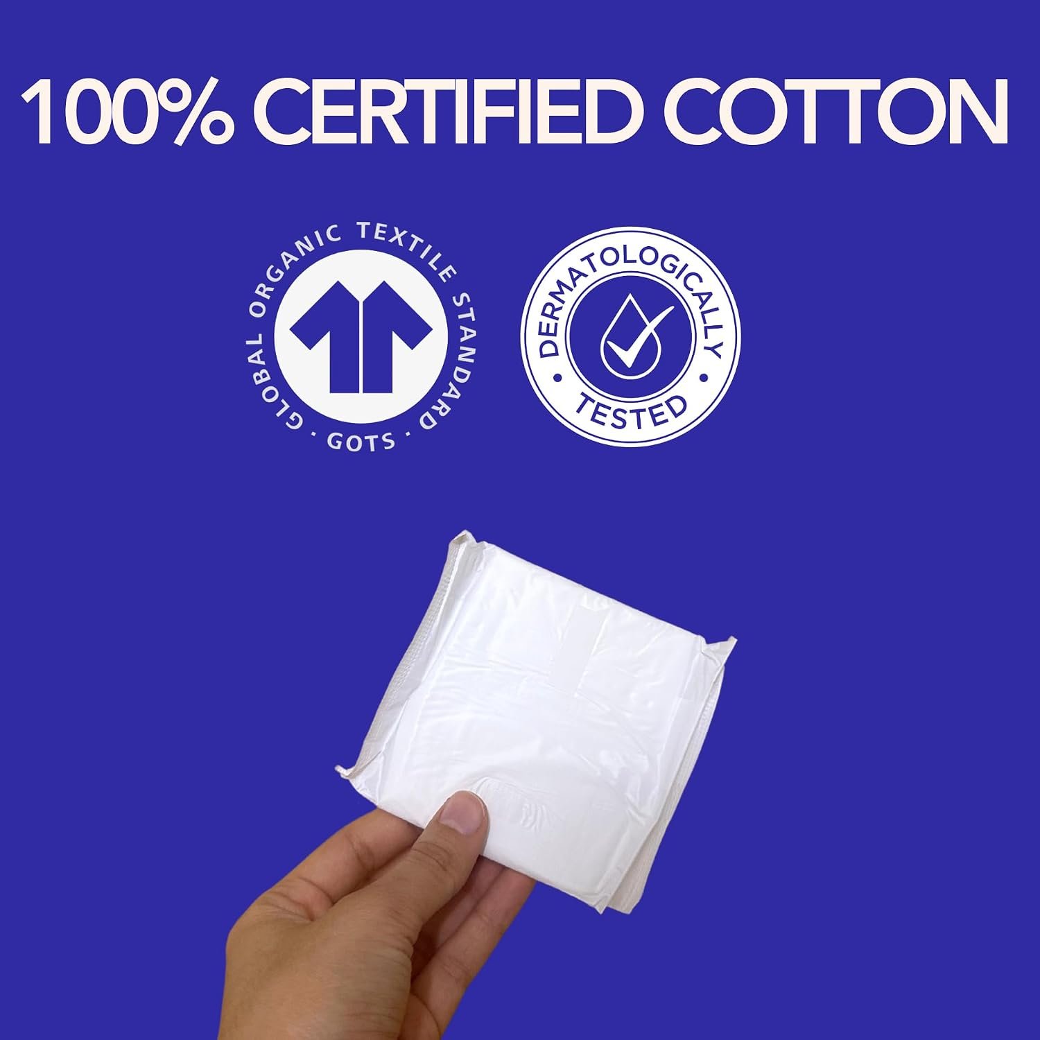 Organic Light Cotton Tampons with Compact Plant-Based Applicators + Organic Cotton Liners | Fragrance Free, Toxin Free - Image 6