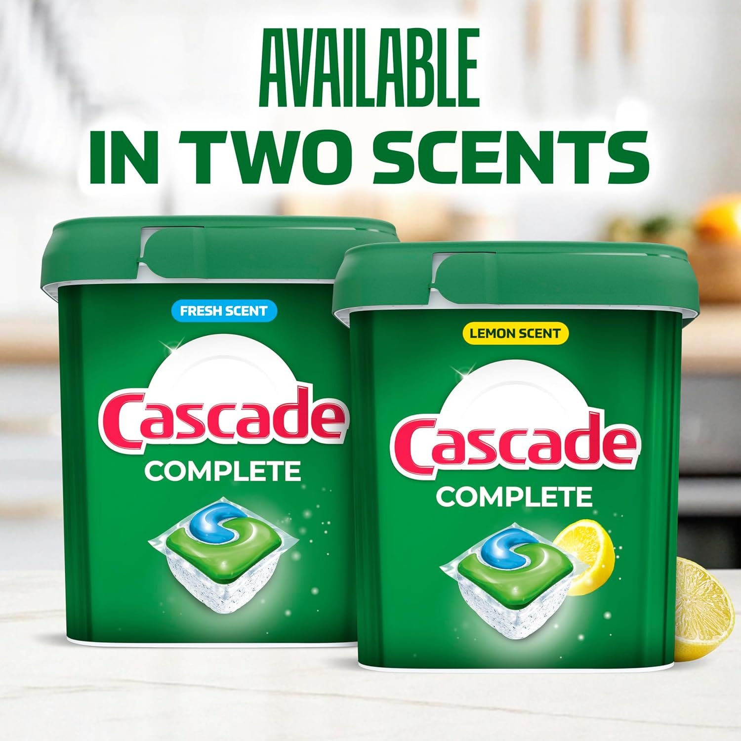 Cascade Complete Action Dishwasher Detergent Pods Fresh Scent Dishwasher Pods and Tablets, Powerful Dishwashing Detergent for Spotless Dishes, Grease-Fighting Dish Pods and Dish Tabs, 43 Count - Image 5