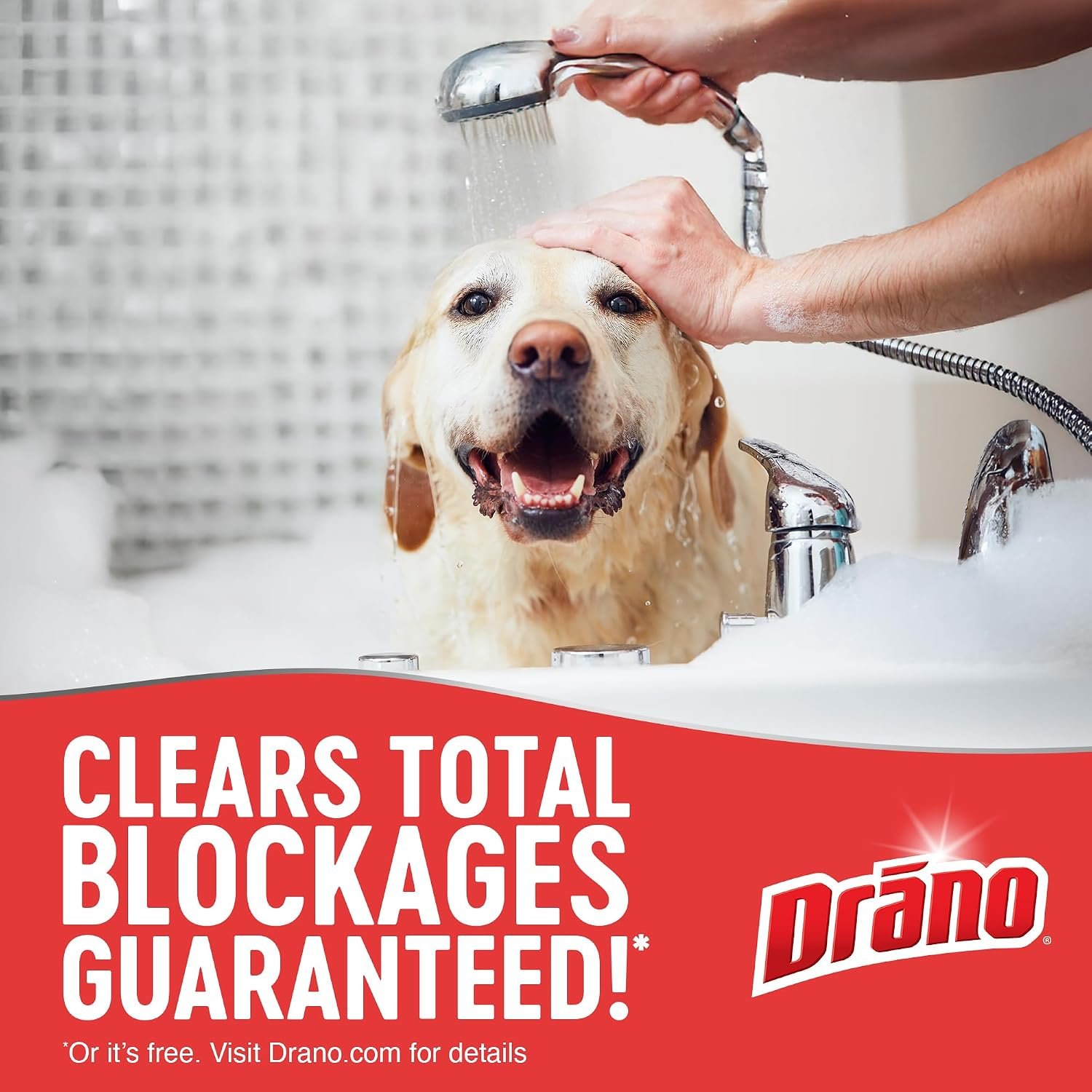 Drano Max Gel Drain Clog Remover & Cleaner, Fast-Acting to Unclog Standing Water & Remove Hair, Grease & Food Blockages, Safe for all Pipes & Septic, Kitchen Sinks, Bathroom Showers & Tubs, 80 Oz - Image 5