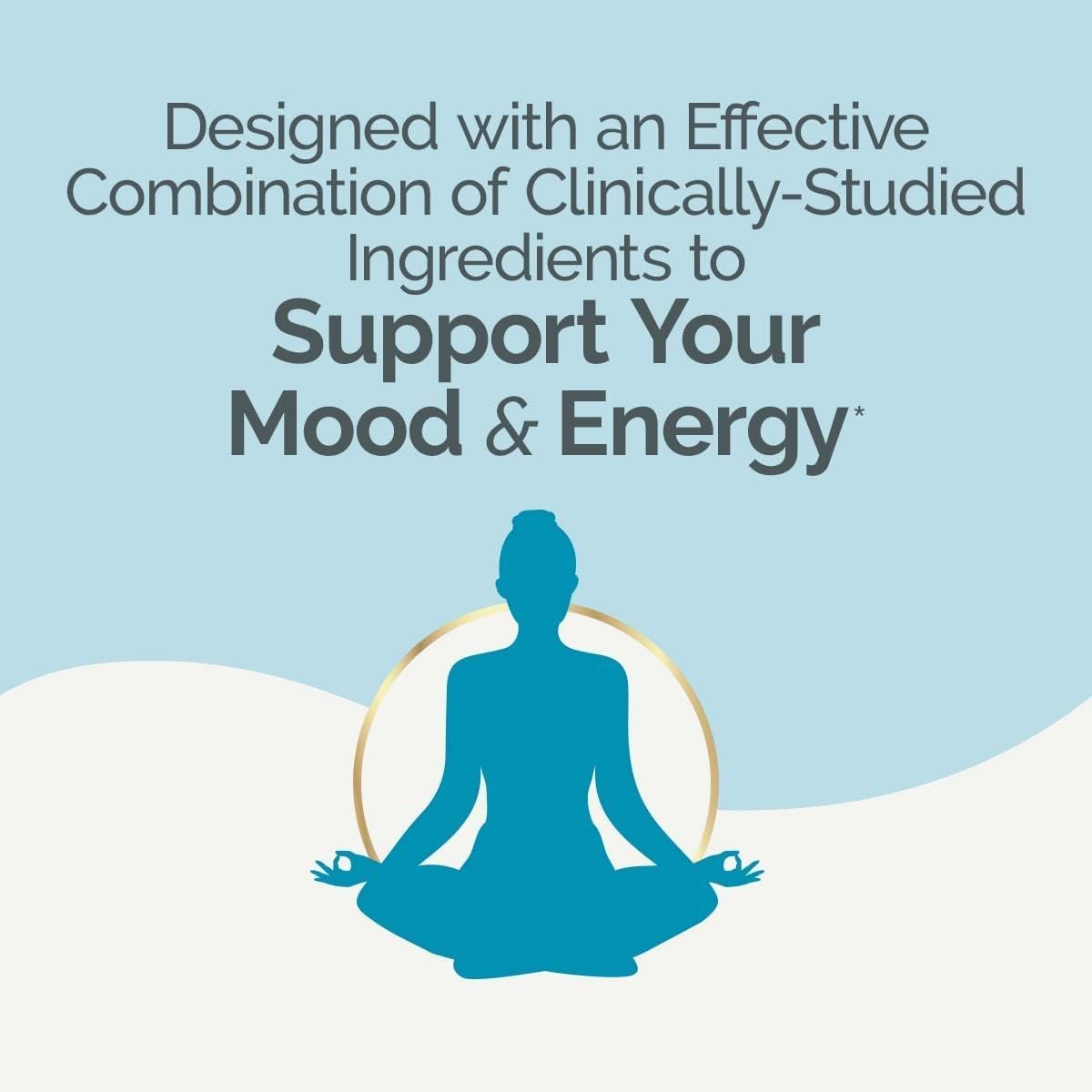 Estroven Complete + Ashwagandha Multi-Symptom Menopause Supplement for Women - 60 Ct. - Clinically Proven Ingredients Provide Menopause Relief & Night Sweats + Hot Flash Relief* - Drug-Free & Non-GMO - Image 5