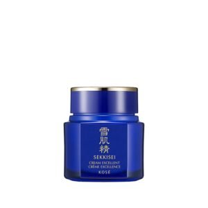 SEKKISEI Cream Excellent Facial Moisturizer, Anti-Aging Intensive Face Moisturizer for Firming, Facial Cream with Vitamin C, Ginseng & Cordyceps, Hydrating Treatment for Fine Lines & Dry Skin, 1.7 oz