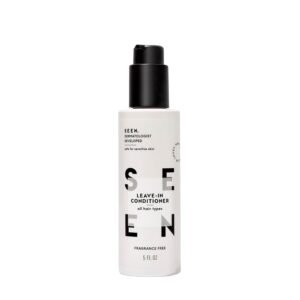 SEEN Leave-In Conditioner, Fragrance Free – Leave-In Hair Conditioner & Heat Protectant – Detangles & Hydrates- Formulated without Parabens, Sulfates or Phthalate