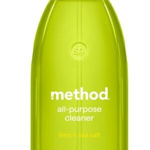 Method All-Purpose Cleaner Spray, Lime + Sea Salt – Cuts Grease & Grime on Counters, Glass, Sealed Wood & Floors, for Kitchen & Bathroom, 28 fl oz