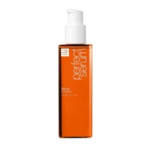 Mise En Scene Perfect Serum Original – Heat Protectant Hair Oil for Frizzy & Dry | Argan Oil | Visibly Smooths & Softens | Add Shine All Hair Types | Damage Repair | Fruity Floral Scent, 3.71 Fl Oz.