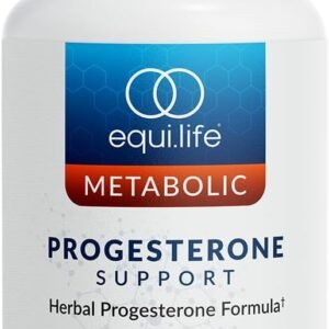 Equilife Herbal Progesterone Support for Women with Black Cohosh & Passion Flower -Ease Menopausal Symptoms, Promote Healthier Cycles, Boost Mood, Vegan, Non-GMO, Gluten, Dairy & Soy Free, 90 Capsules