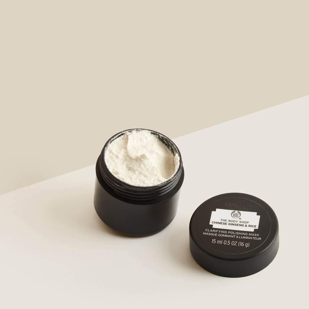 TBS.. Chinese Ginseng and Rice Clarifying Polishing Face Mask, 0.5 Ounce - Image 3