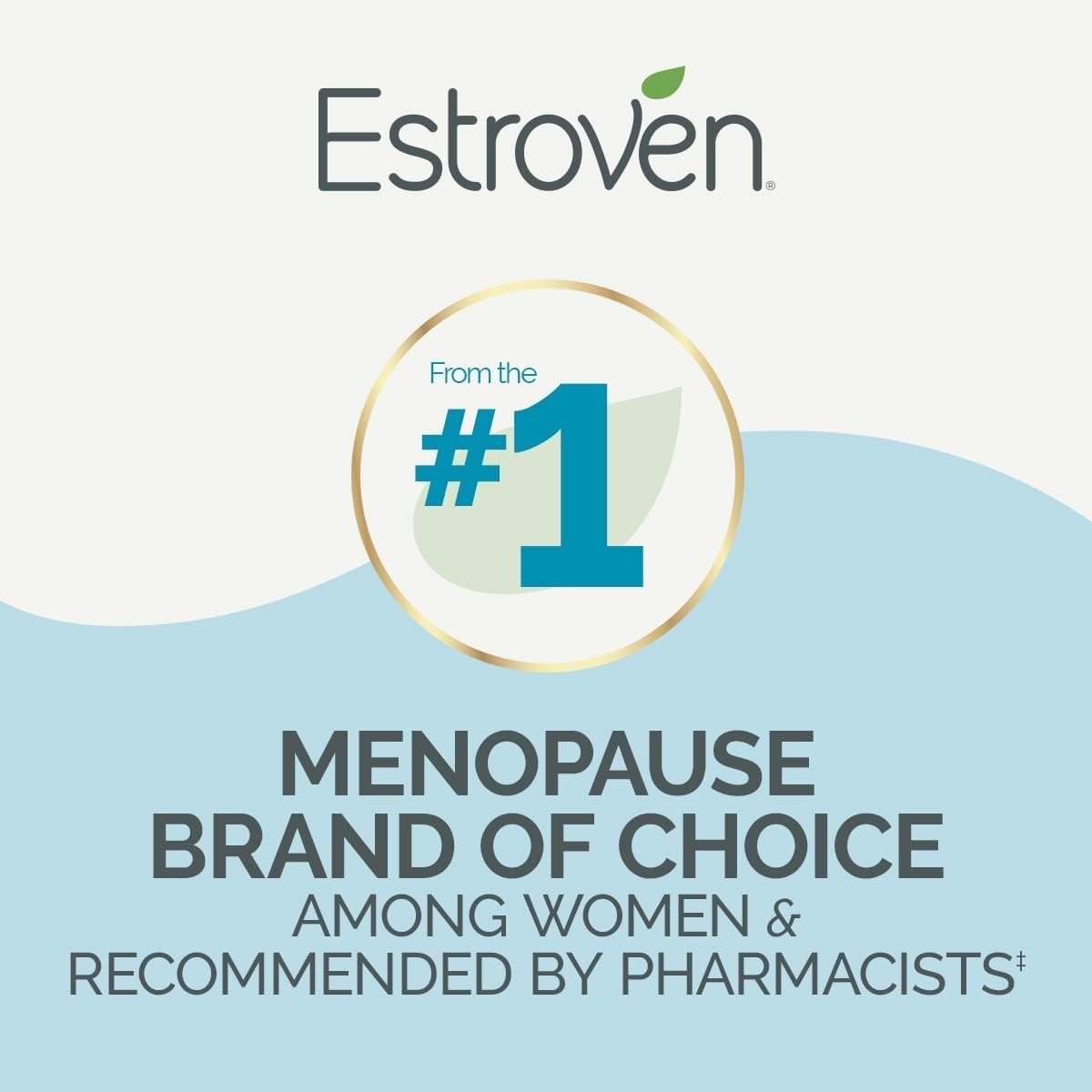 Estroven Complete + Ashwagandha Multi-Symptom Menopause Supplement for Women - 60 Ct. - Clinically Proven Ingredients Provide Menopause Relief & Night Sweats + Hot Flash Relief* - Drug-Free & Non-GMO - Image 9