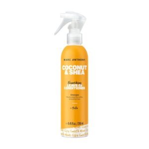 Marc Anthony Leave-In Conditioner Spray, Coconut Oil & Shea Butter – Anti-Frizz Biotin Hair Detangler Spray to Moisturize for Softer Smoother Hair – Sulfate Free Styling Product