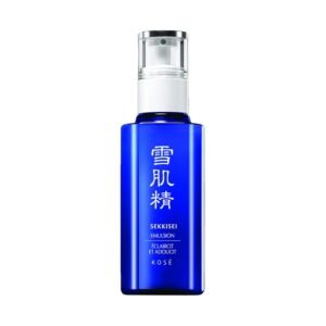SEKKISEI Emulsion, Japanese Skincare Lightweight Hydrating Face Moisturizer with Vitamin C, Radiance Boosting Face Lotion with Job’s Tears Extract, Hydrating Treatment, 4.7 oz