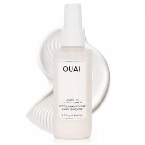 OUAI Leave In Conditioner & Heat Protectant for Hair – Prep Hair for Styling or Use as Detangling Spray to Fight Frizz & Flyaways – No Parabens, Sulfates or Phthalates (4.7 oz)