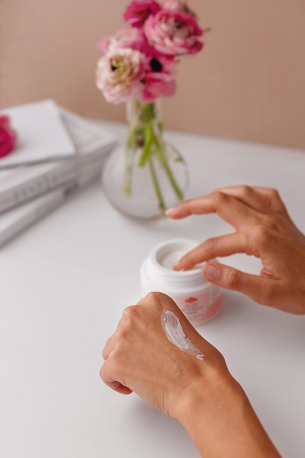 OTACI Rose-Infused Herbal Face Cream – Ultra-Nourishing Vegan Moisturizer for Deep Hydration, Smooth Texture & Radiant Glow (50 ml) - Image 6