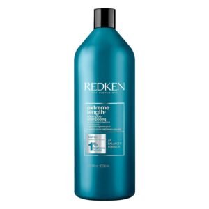 Redken Extreme Length Biotin Shampoo For Longer Hair – Promotes Healthy Hair Growth, Strengthens Damaged Hair, Prevents Hair Breakage, Infused With Biotin ​