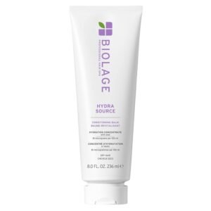 Biolage Hydra Source Conditioning Balm – For Fine To Medium Dry Hair, Moisturizes, Detangles & Adds Softness, Infused with Fermented Aloe & Micro-Filtered Hyaluronic Acid, Vegan & Paraben-Free