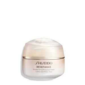 Shiseido Benefiance Wrinkle Smoothing Eye Cream – 15 mL – Visibly Improves Five Types of Eye Wrinkles, Dark Circles & Puffiness – 48-HR Hydration – All Skin Types – Non-Comedogenic