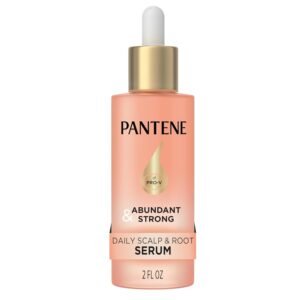 Pantene Abundant & Strong Daily Scalp Serum, Strengthens Scalp’s Hold on Roots, 2 oz