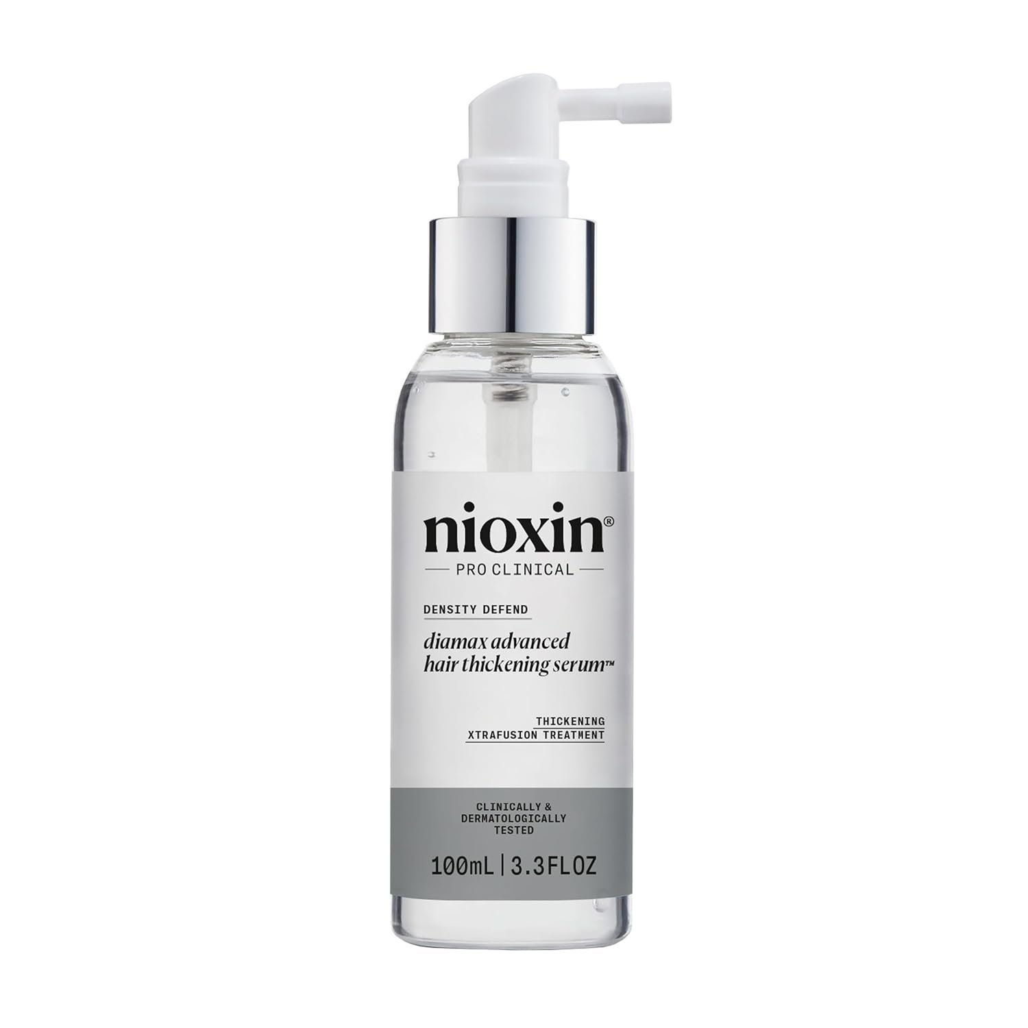 Nioxin Hair Thickening Serum | Night Density Rescue Serum | Density Defend Diamax Advanced | For Thicker, Fuller-Looking Hair | Against Breakage