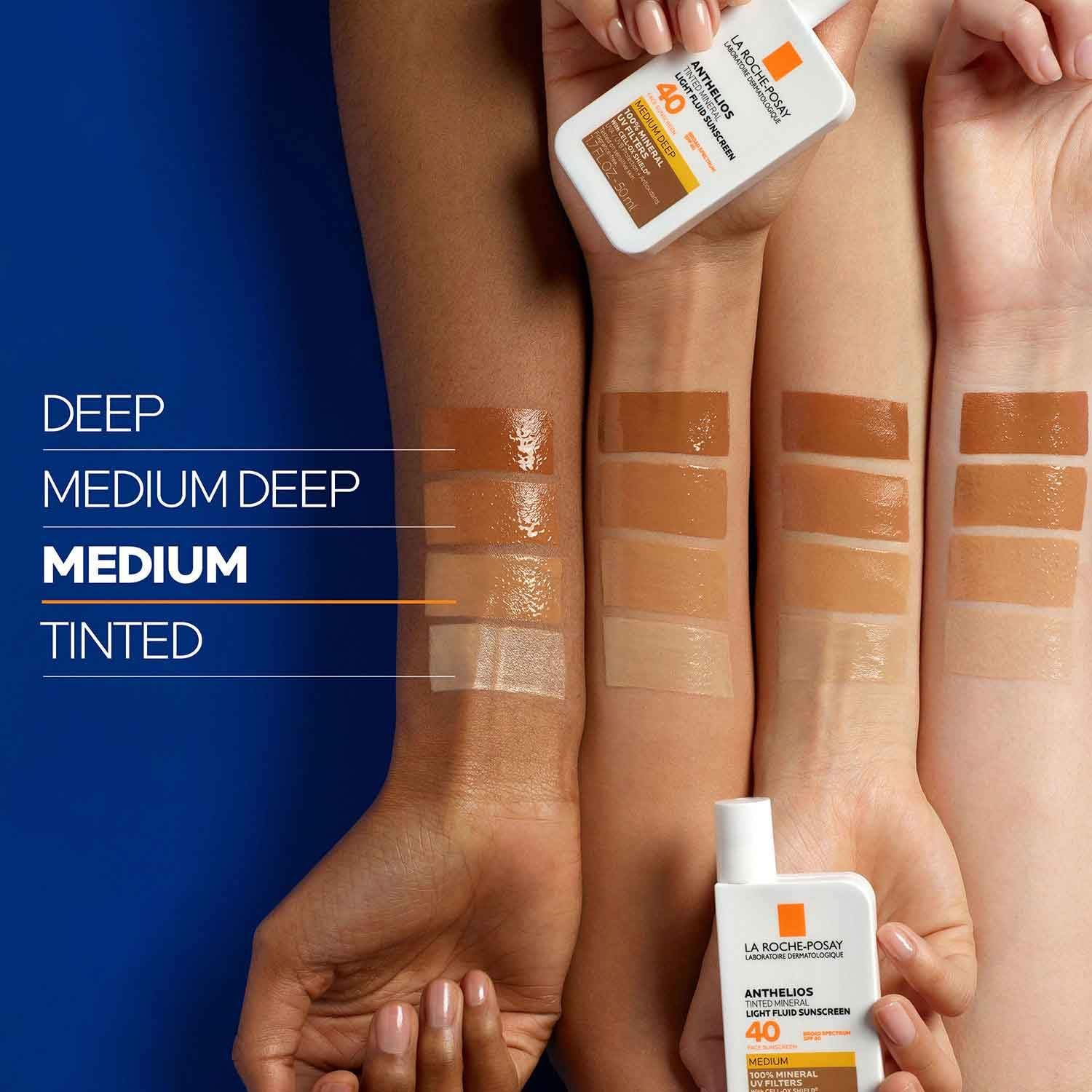 La Roche-Posay Anthelios Sunscreen SPF 40, Ultra-Light Fluid Broad Spectrum SPF 40, Face Sunscreen with Titanium Dioxide Mineral, Lightweight & Fast-Absorbing, Oil-Free, Matte Finish - Image 4