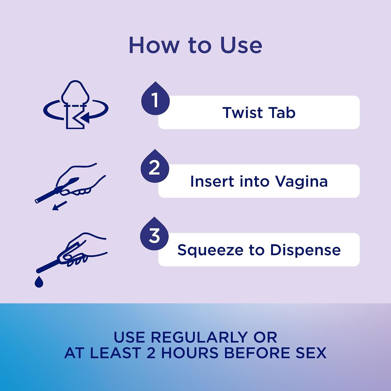 Replens Long-Lasting Vaginal Moisturizer, Relieves Vaginal Dryness for Up to 3 Days, Fragrance Free, 8 Pre-Filled Applicators - Image 9