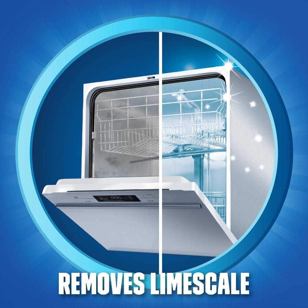 Finish Dual Action Dishwasher Cleaner: Fight Grease & Limescale, Fresh 8.45 oz.(Pack of 4) - Image 6