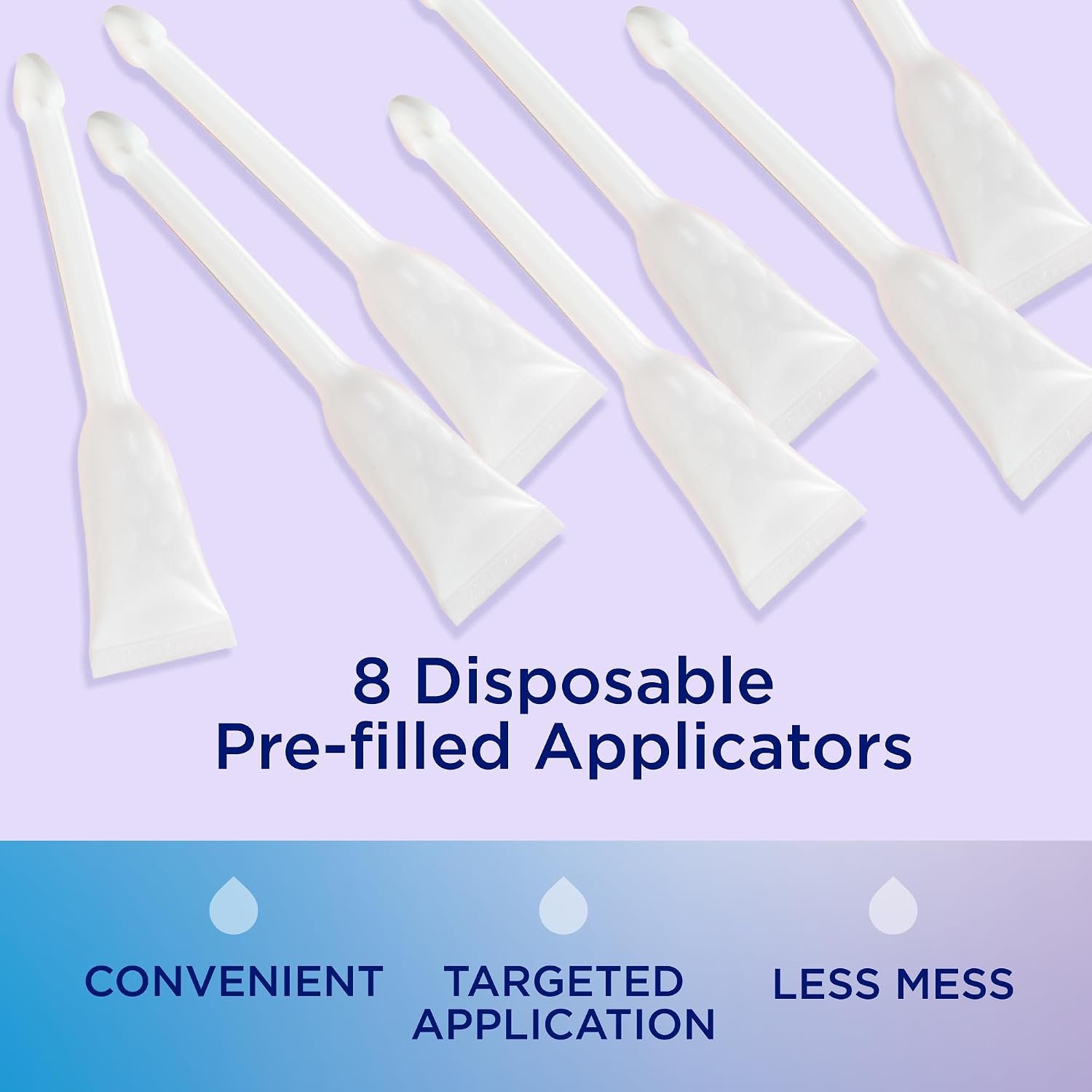 Replens Long-Lasting Vaginal Moisturizer, Relieves Vaginal Dryness for Up to 3 Days, Fragrance Free, 8 Pre-Filled Applicators - Image 7