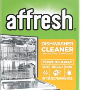 Affresh Dishwasher Cleaner, Helps Power Away Odor Causing Residues & Grime Inside Pump, Tub & Hoses, 12 Tablets, 12 Month Supply