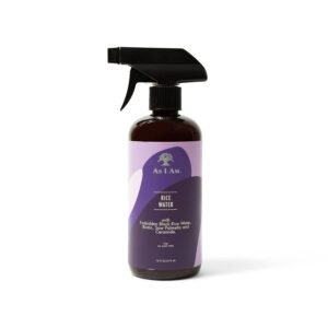 As I Am Hair Spray, Rice Water 16oz – with Forbidden Black Rice, Saw Palmetto, Biotin – Clean, Protein-Free Formula – Odor, Vegan & Cruelty Free – For All Hair Types