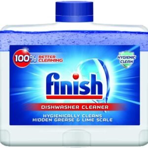 Finish Dual Action Dishwasher Cleaner: Fight Grease & Limescale, Fresh, 8.45 oz (Pack of 6)