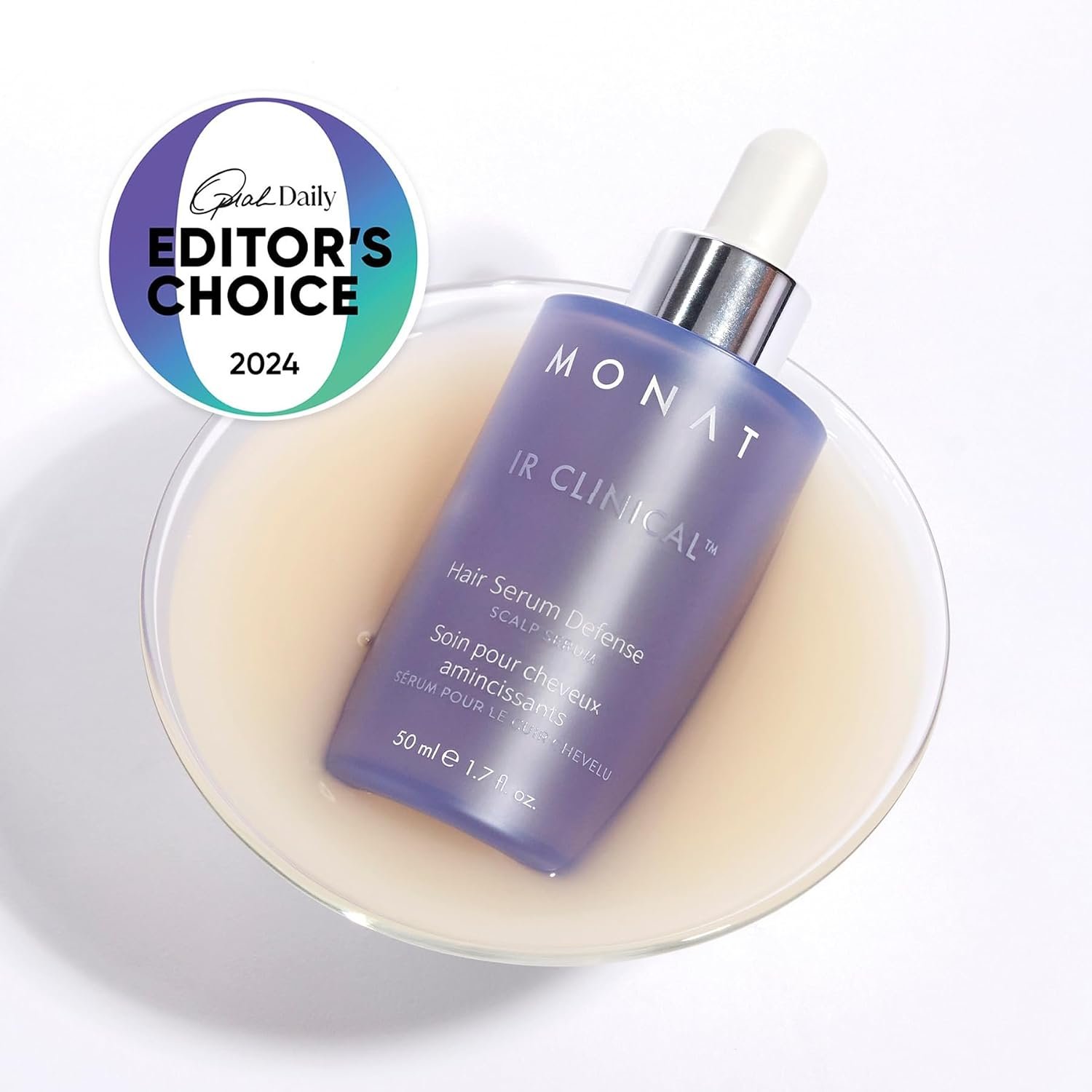 MONAT IR Clinical™ Hair Thinning Defense Scalp Serum – Nourishes Scalp, Reduces Breakage, Boosts Hair Density, and Supports Thicker, Fuller-Looking Hair with a Lightweight, Non-Greasy Formula - Image 2