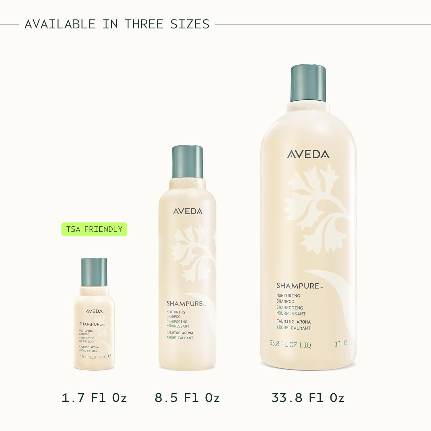 Aveda Shampure Nurturing Shampoo for Fine to Medium Hair | Gently Cleanses and Nourishes Hair | With Abyssinian Oil | Calming Aroma of Lavender & Ylang Ylang | 96% Naturally Derived - Image 9