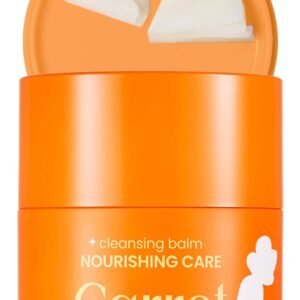 KAHI Cleansing Balm Nourish Care Carrot – Makeup Remover Balm with Carrot Seed Oil, Shea Butter & Cranberry Scrub – Gentle Exfoliating Korean Skincare 1.69 oz