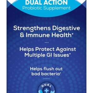 Florastor Probiotics for Digestive and Immune Health, 100 Capsules, Probiotics for Women & Men, Helps Flush Out Bad Bacteria, Boosts The Good with Our Unique Strain Saccharomyces Boulardii