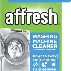 Affresh Washing Machine Cleaner, Helps Power Away Odor Causing Bacteria & Grime Deep Inside Pump, Valve & Hoses, 12 Time Release Tablets, 1 Year Supply