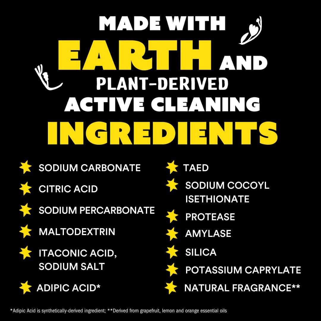 Molly's Suds Washing Machine Cleaner | Removes Odors & Grime from Front & Top Loader Machines, Including HE (Citrus - 6 Tablets) - Image 5