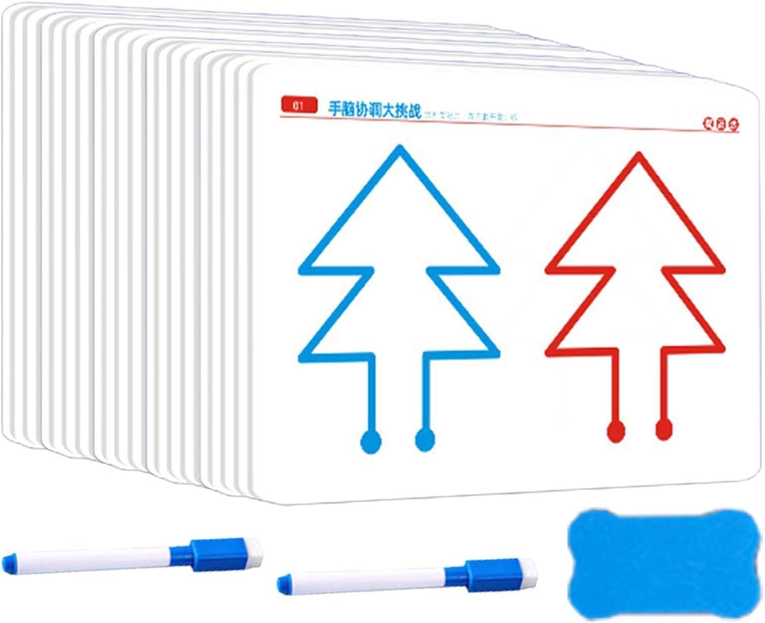 Brain Activation Exercises, Neurokids BrainGames for Kids, Brain-Development Training Cards, 20 Brains Training Card Game, Left & Right Brains Development Card for Parent-Child Interaction - Image 7