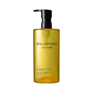 Shu Uemura Botanicoil Indulging Cleansing Oil, Makeup Remover and Facial Cleanser Infused with Plant Extracts, Suitable for Sensitive Skin