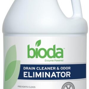 Bioda Professional Strength Enzyme Drain Cleaner, Septic Safe Drain Odor Eliminator, Smell Eliminator, 1 Gallon
