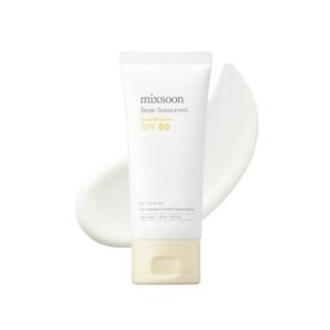 mixsoon Bean Sunscreen-Lightweight Airy Texture SPF 50 No Pilling Korean Sunscreen for Face, No White Cast, Non-Sticky Stocking Stuffers 50ml / 1.69 fl.oz. Korean Glass Skin Care (Bean, 1.69)