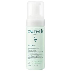 Caudalie Vinoclean Gentle Instant Foaming Facial Cleanser for All Skin Types