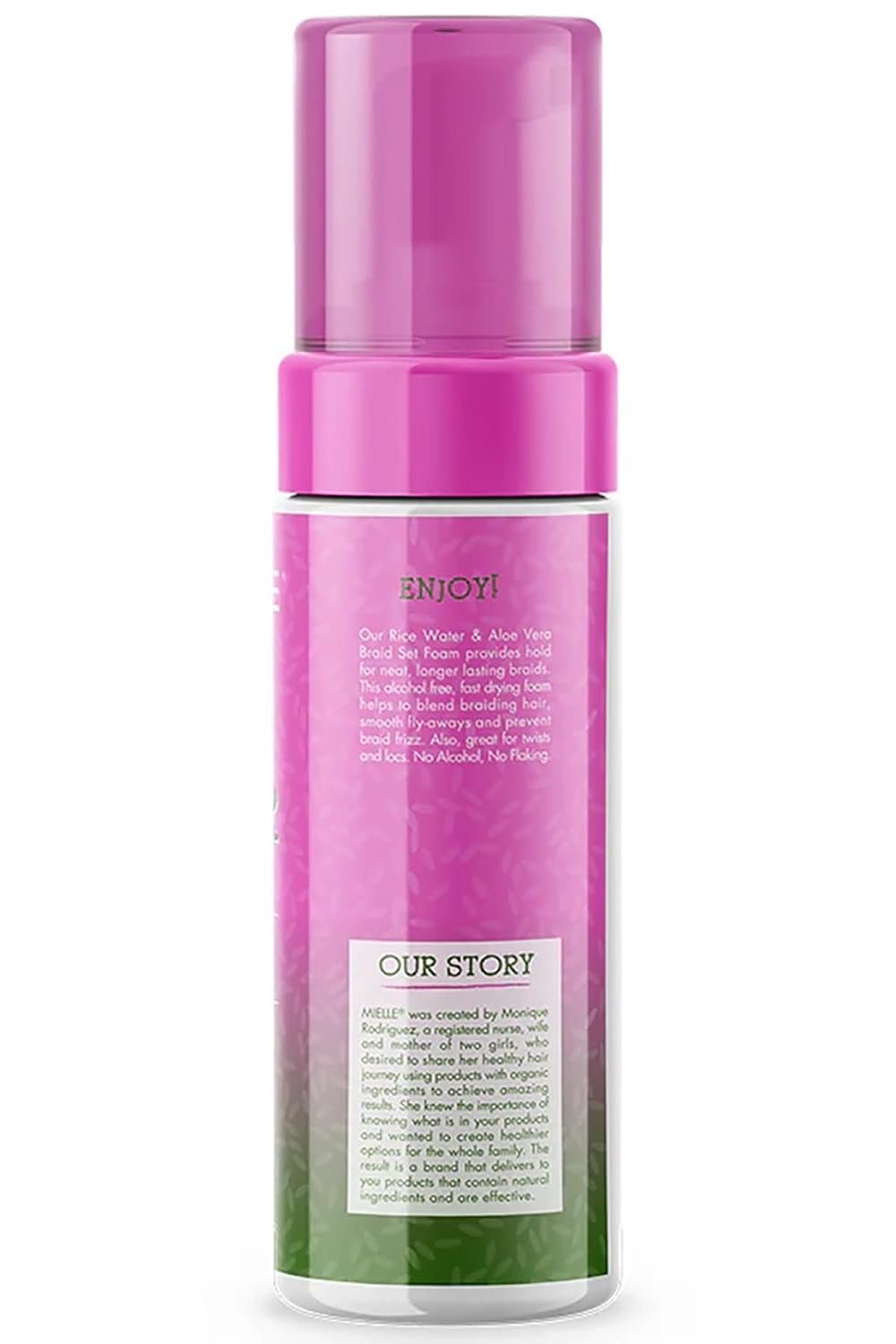 Mielle Rice Water & Aloe Vera Blend Braid Set Foam 7.5 FL Oz (Pack of 2) - Image 3