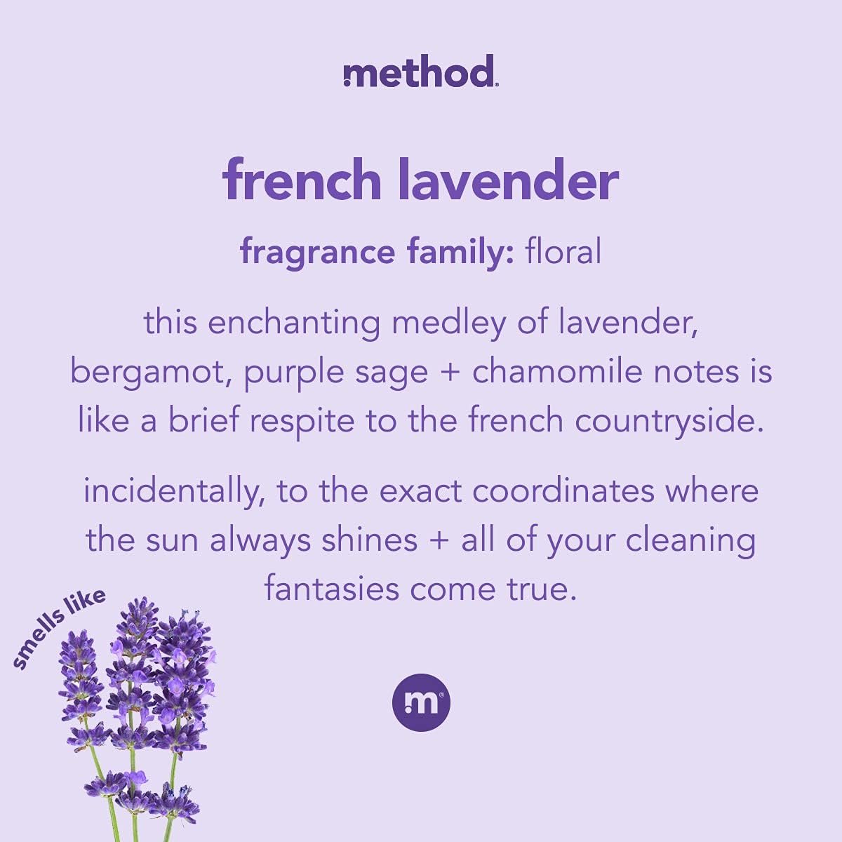 Method All-Purpose Cleaner Spray, French Lavender, Perfect for Most Counters, Tiles and More, 28 Fl Oz (Pack of 2) - Image 3