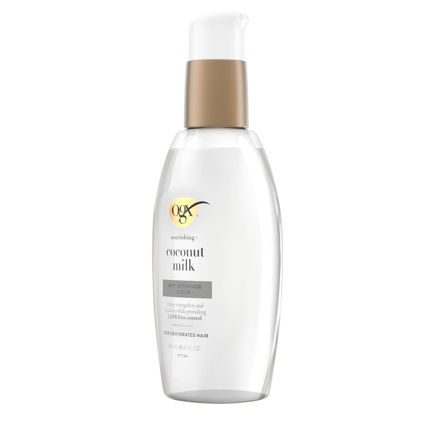 OGX Nourishing + Coconut Milk Anti-Breakage Serum, 4 Fl Oz - Image 6