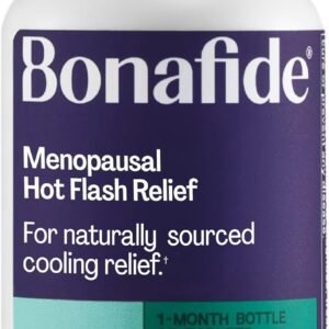 Bonafide Naturally Sourced Cooling Relief for Hot Flashes & Night Sweats Relizen – Hormone-Free, Clinically Studied Formula with a Proprietary Blend of Four Swedish Botanicals — 1-Month Supply