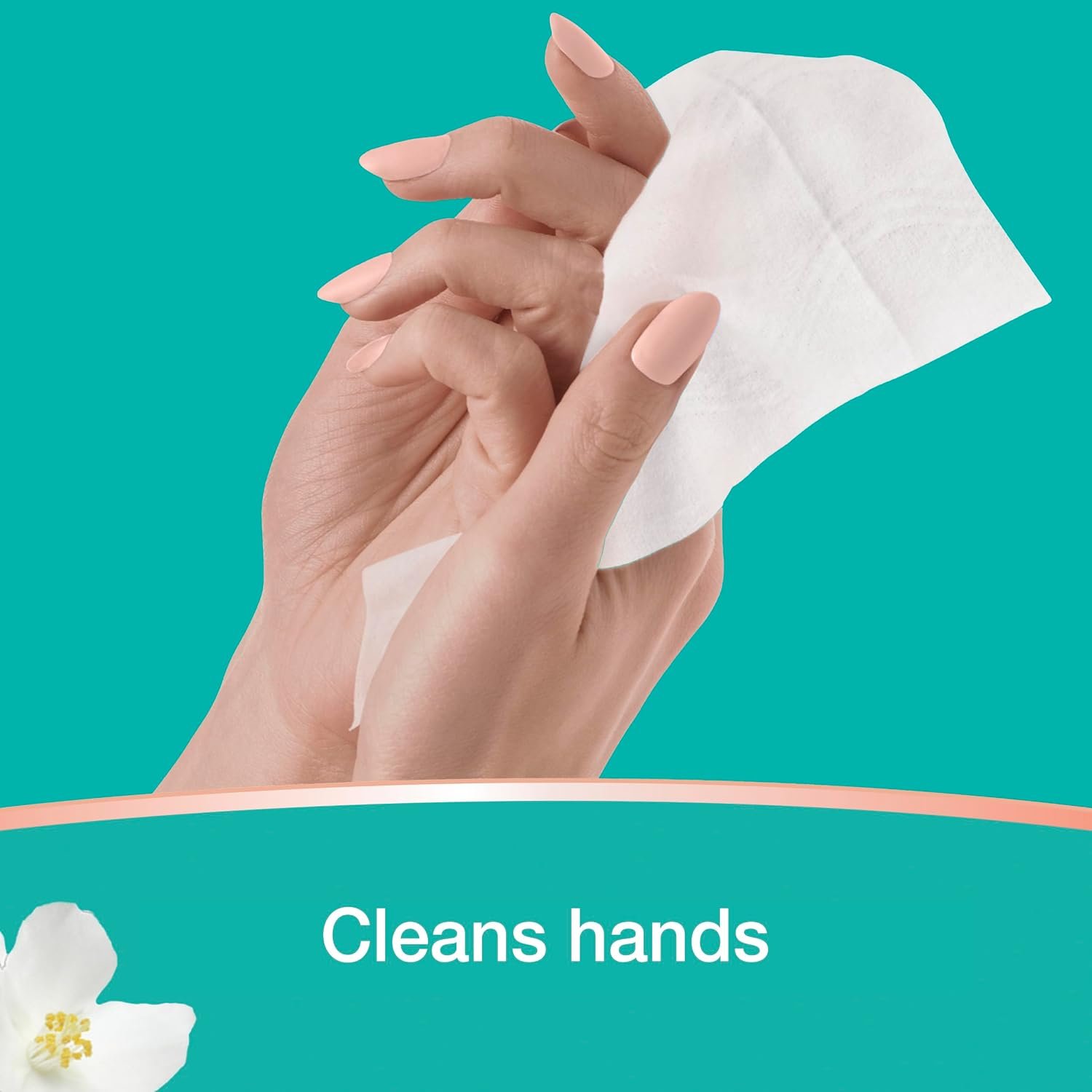 Pampers Wipes, Clean & Calm, Cotton Blossom Scent, 336 Wipes Total (6x Pop-Top Packs) - Image 6